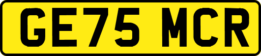 GE75MCR