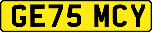 GE75MCY