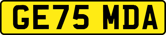GE75MDA