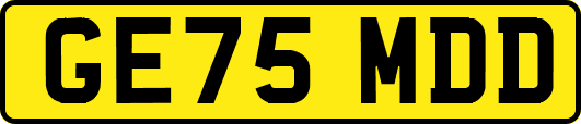 GE75MDD