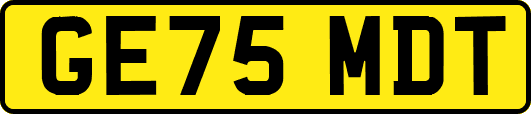 GE75MDT