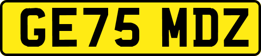 GE75MDZ