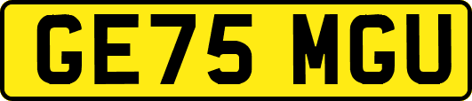 GE75MGU