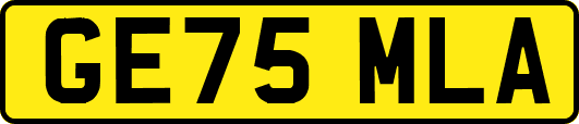 GE75MLA