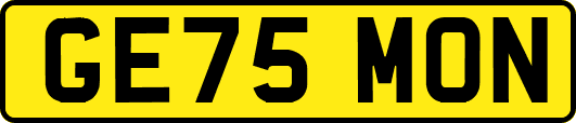 GE75MON