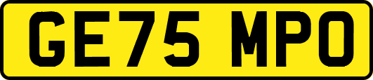 GE75MPO