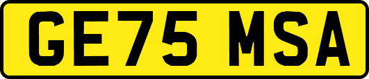 GE75MSA