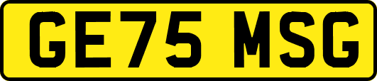 GE75MSG