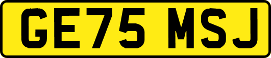 GE75MSJ