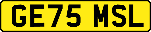 GE75MSL