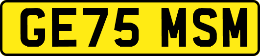 GE75MSM