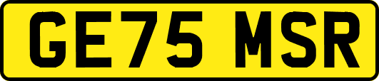 GE75MSR