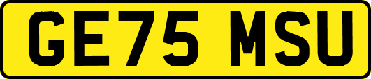 GE75MSU