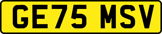 GE75MSV