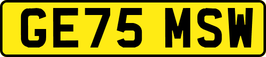 GE75MSW