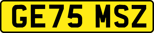 GE75MSZ
