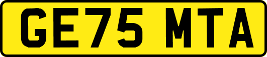 GE75MTA
