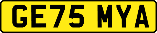 GE75MYA