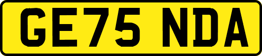 GE75NDA