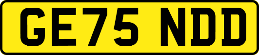 GE75NDD