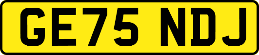 GE75NDJ