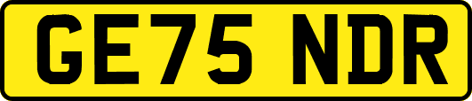 GE75NDR