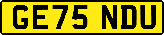 GE75NDU