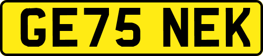 GE75NEK