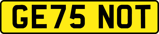 GE75NOT