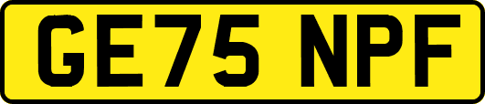 GE75NPF