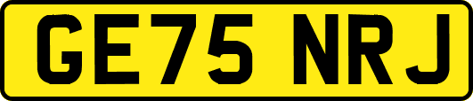 GE75NRJ