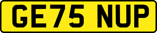 GE75NUP