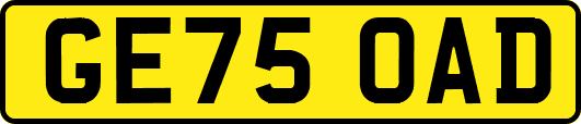 GE75OAD