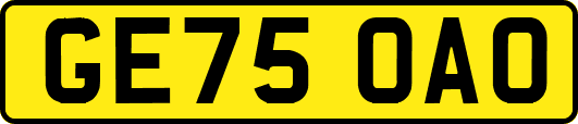 GE75OAO
