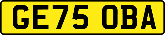 GE75OBA
