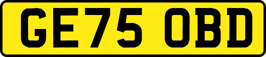 GE75OBD
