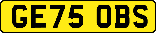 GE75OBS