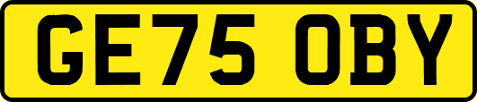 GE75OBY