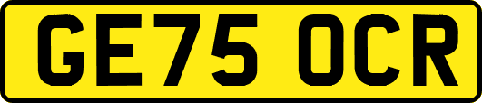 GE75OCR