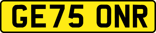 GE75ONR