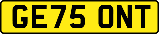 GE75ONT