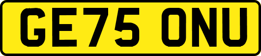 GE75ONU