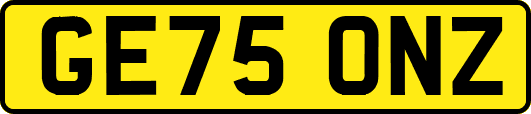 GE75ONZ