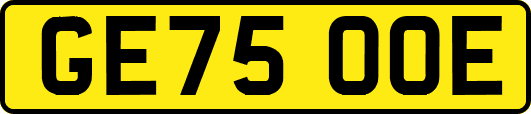 GE75OOE