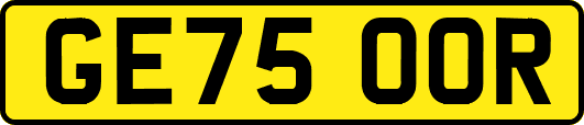 GE75OOR