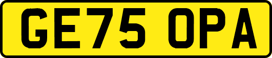 GE75OPA