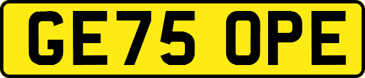 GE75OPE