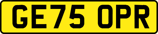 GE75OPR