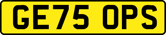 GE75OPS