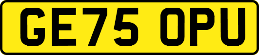 GE75OPU